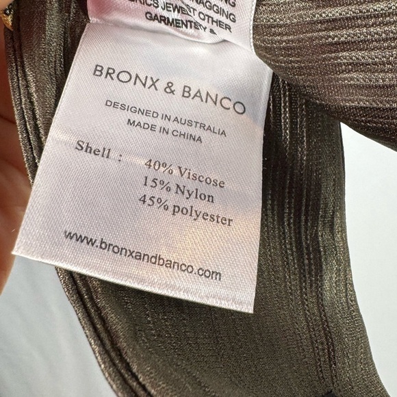 NWT Bronx and Banco x REVOLVE Luna Top in Khaki Size Small - Picture 10 of 11
